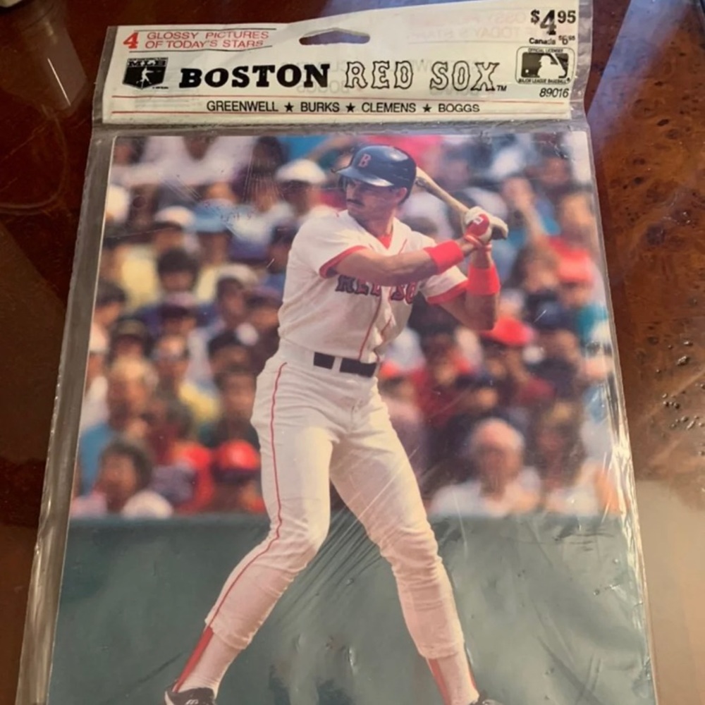 MLB Boston Red Soxs 1989 TV Sports Mailbag Pictures